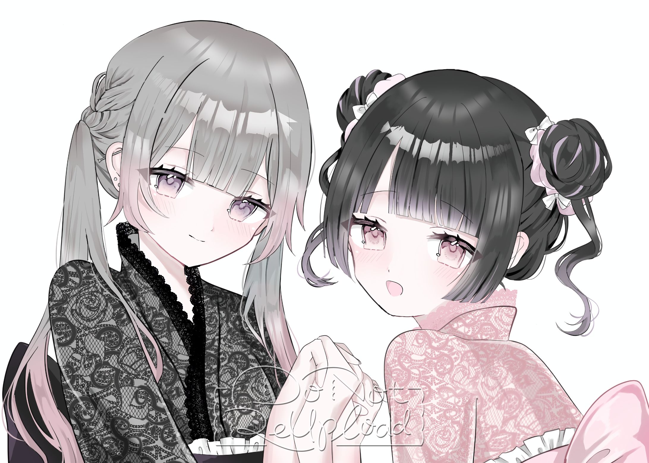 【お仕事】ペア画イラスト-1