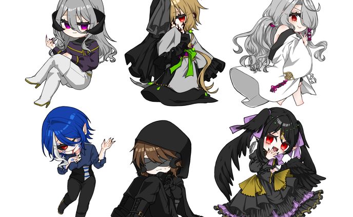 【創作】デフォルメイラスト