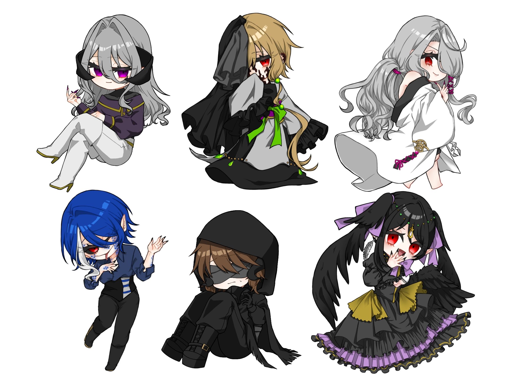 【創作】デフォルメイラスト-1