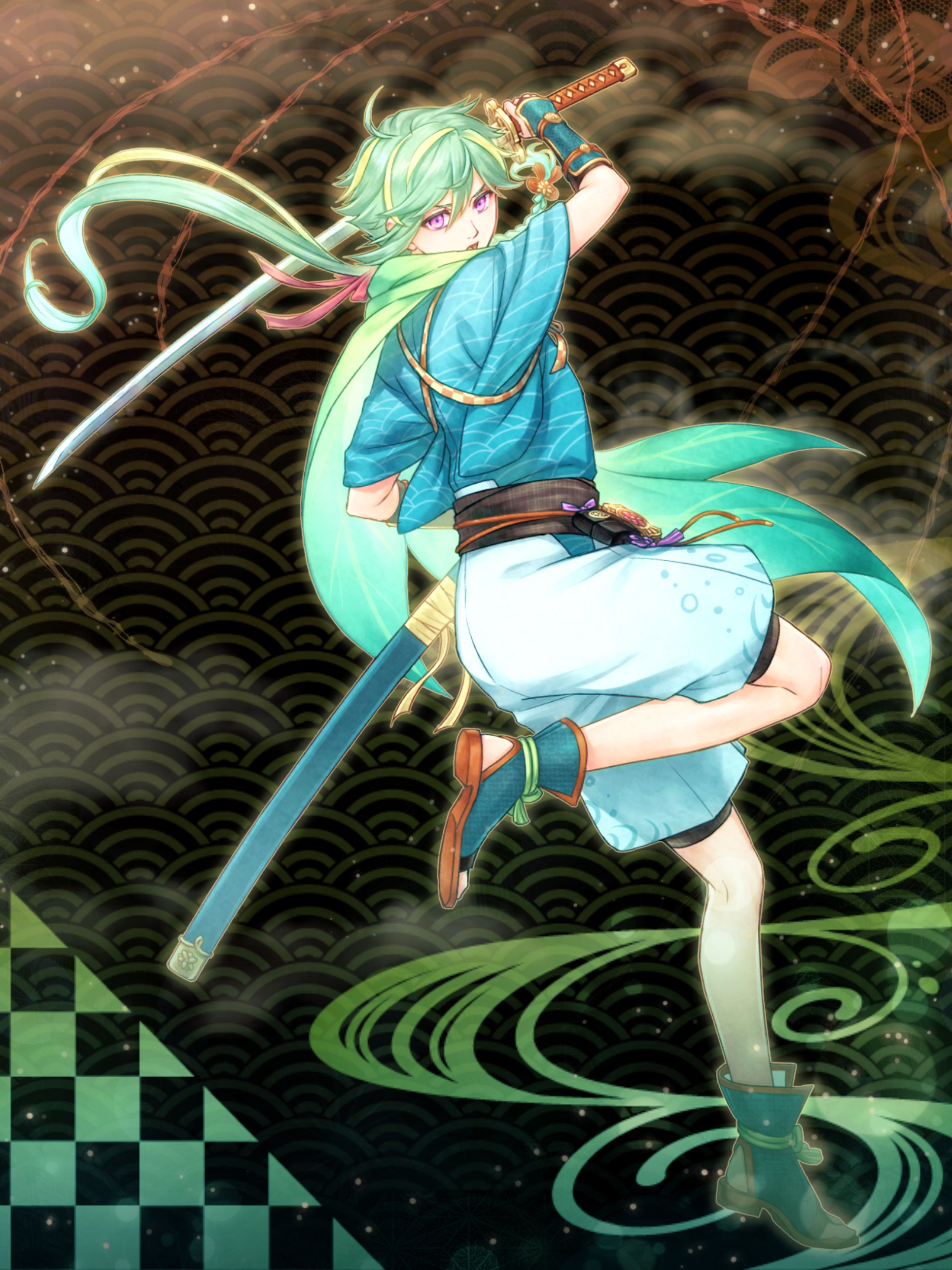 翠の風 山椿皐月-1