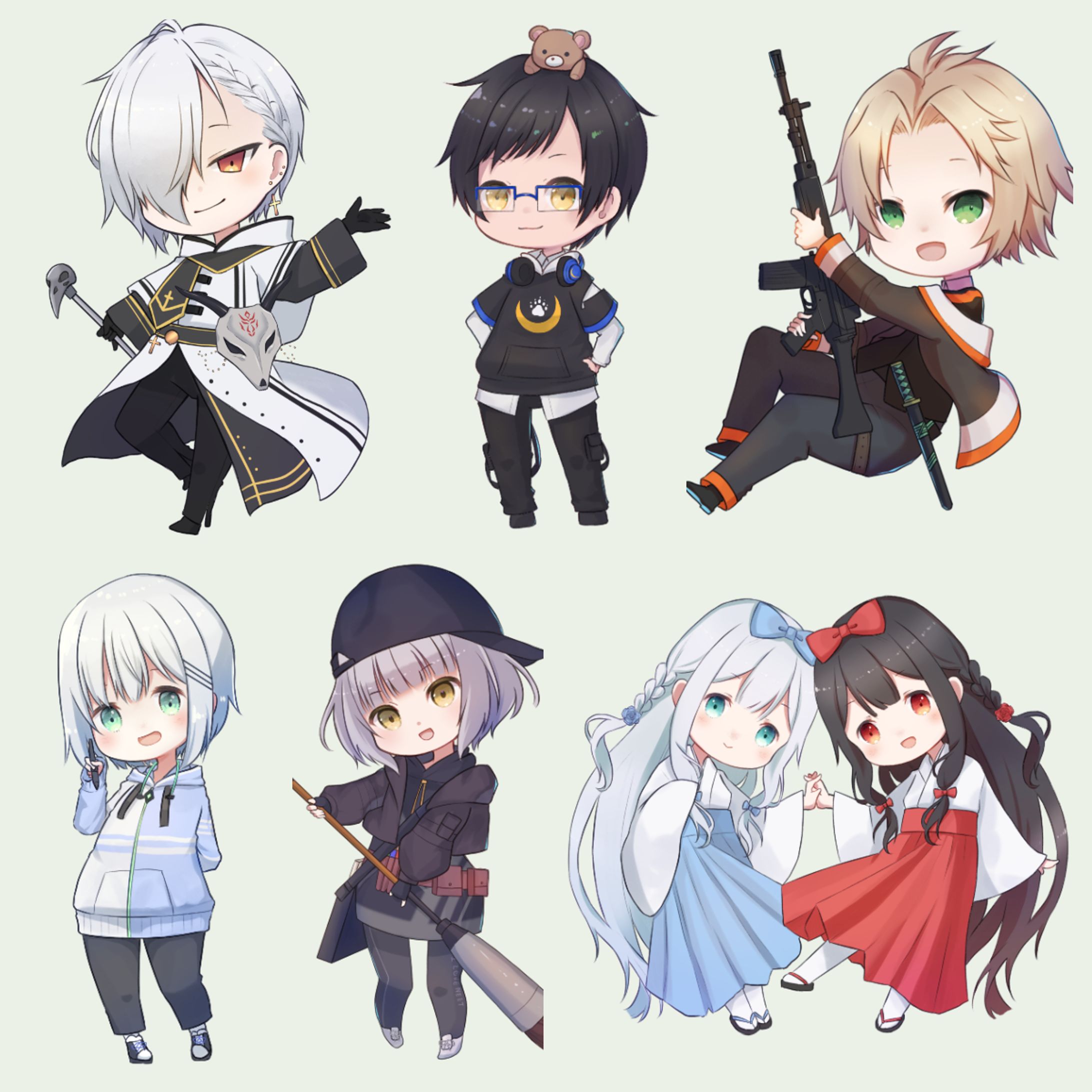 SDイラスト/有償依頼-1