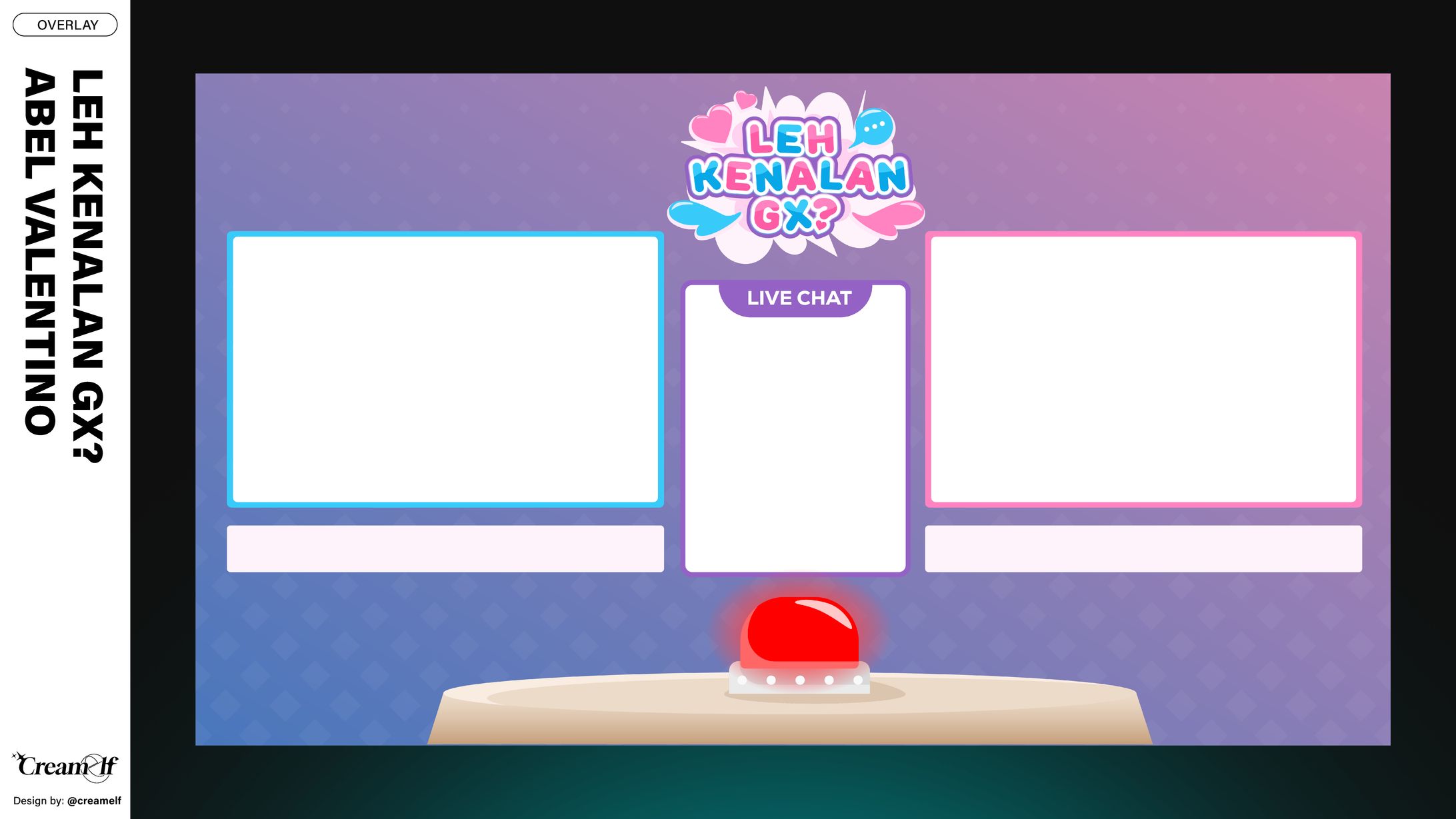 [Stream Overlay] Leh Kenalan Gx? - Abel Valentino-1
