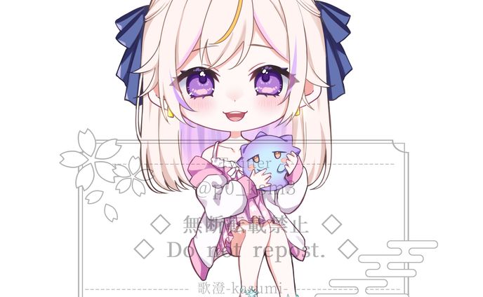 天満月うに様 ミニキャラ