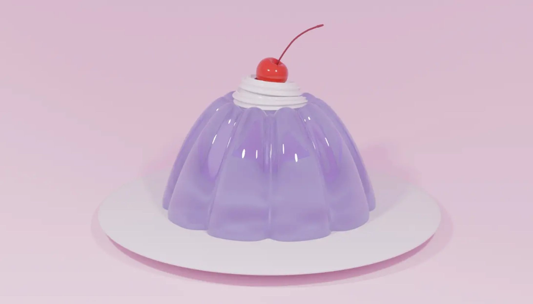 【3Dモデリング】ゼリー-1