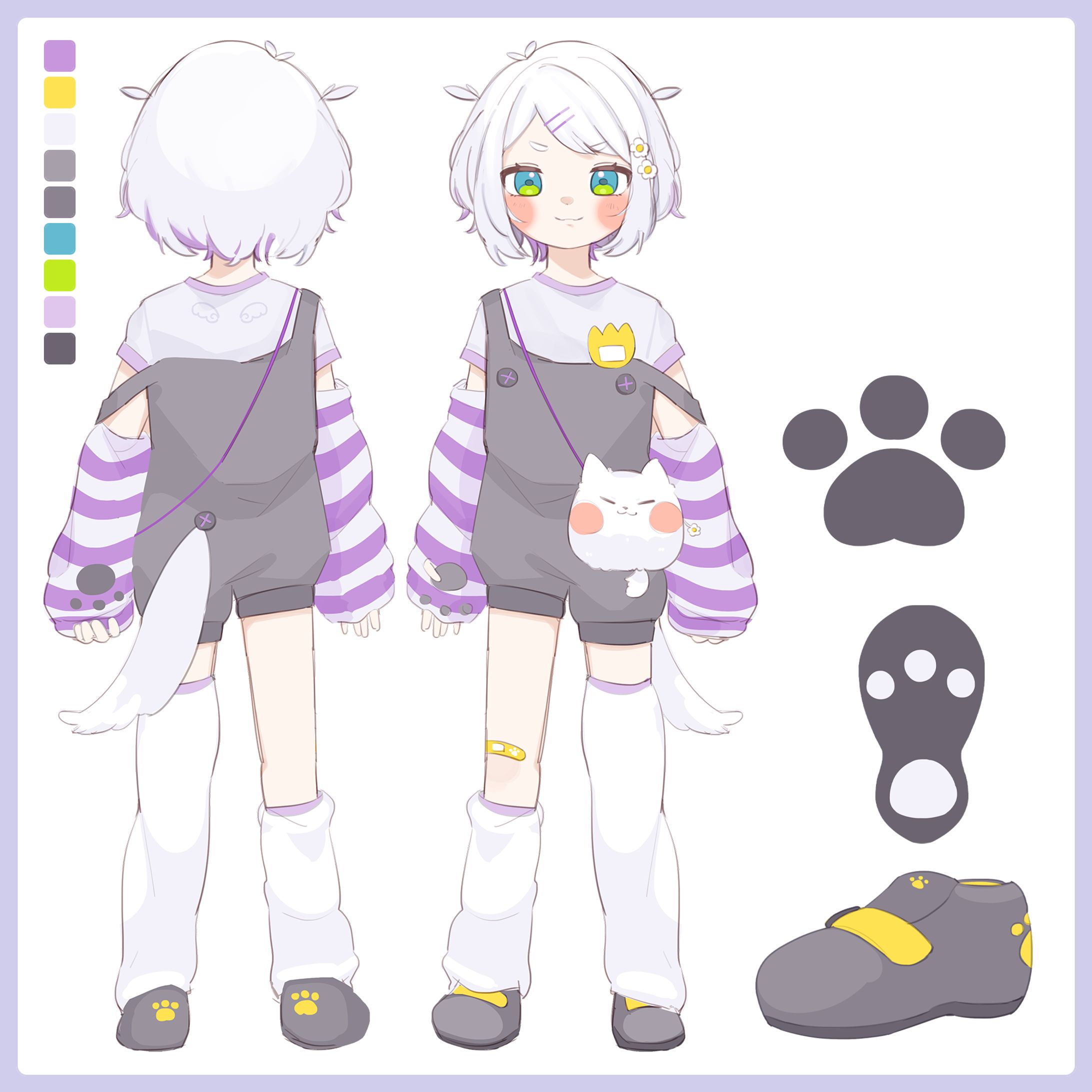 サモエナガさん キャラクターデザイン-1