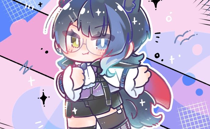 Mo ²様/全身イラスト