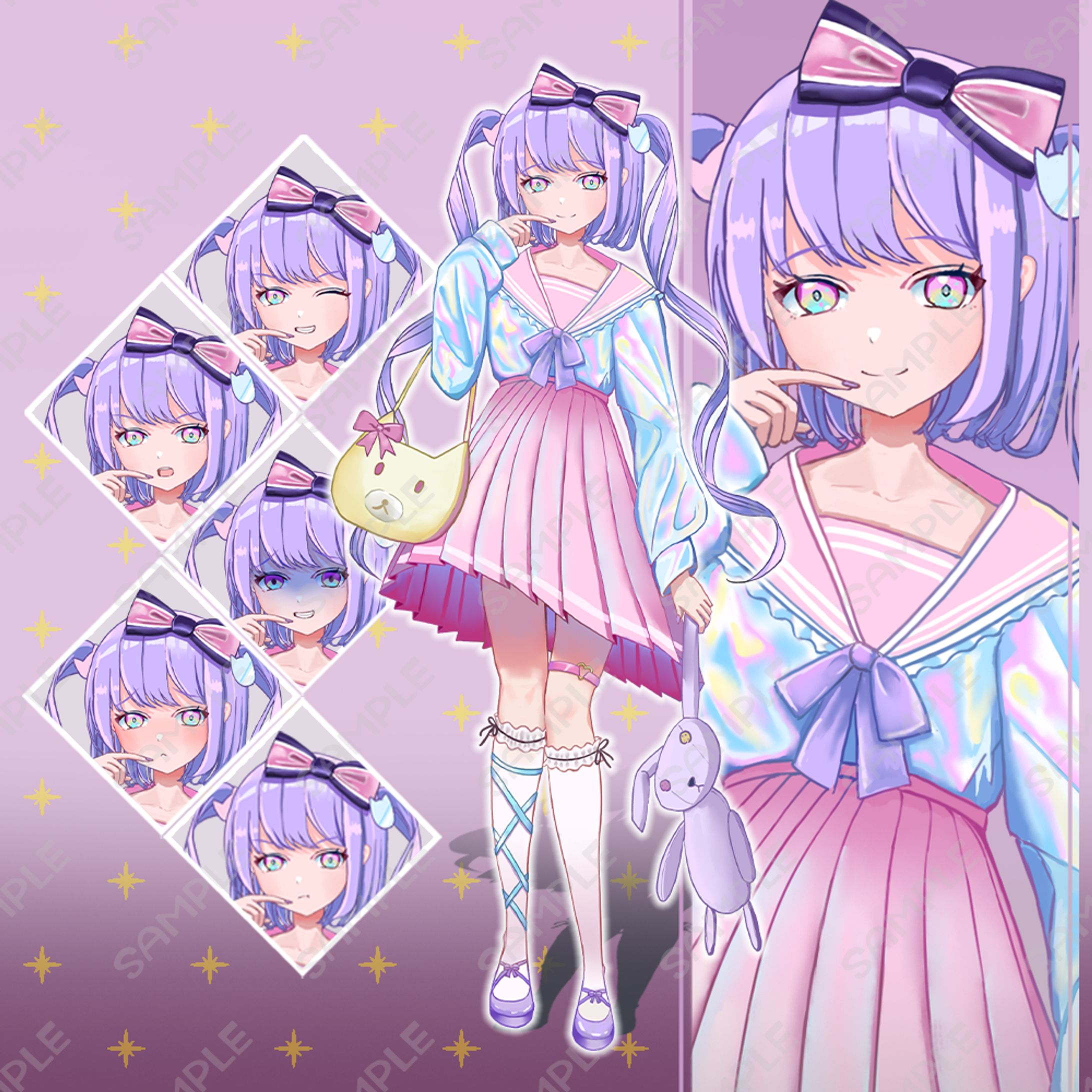 ゆめかわ制服女子【キャラクター販売】-1