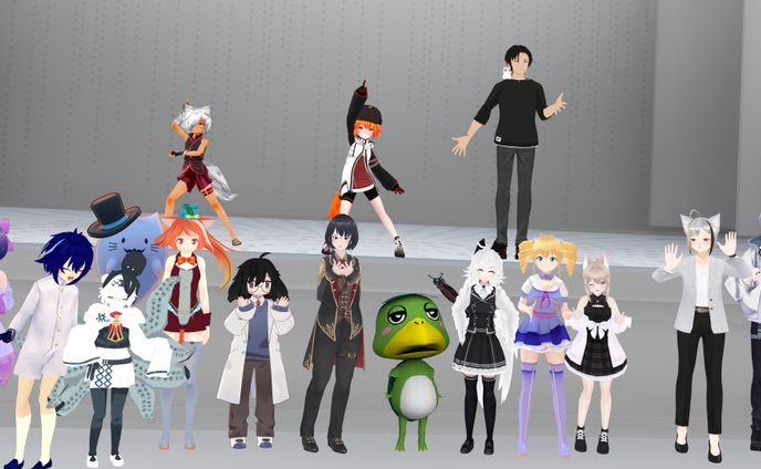 文化、vrchat