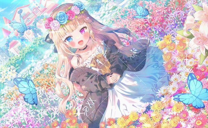 シャルロット・リリー様 記念イラスト