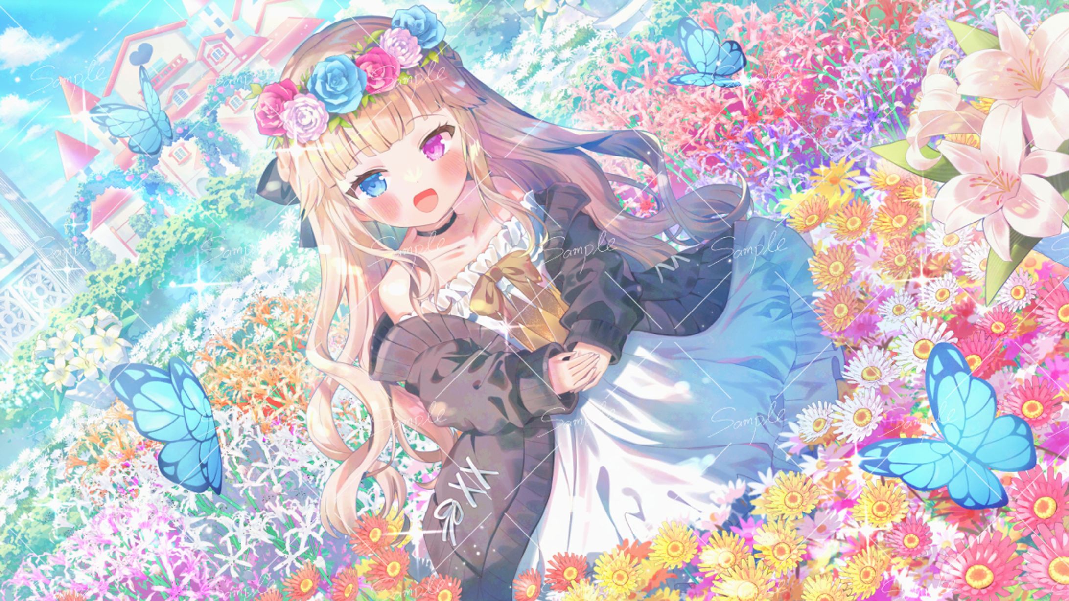 シャルロット・リリー様 記念イラスト-1