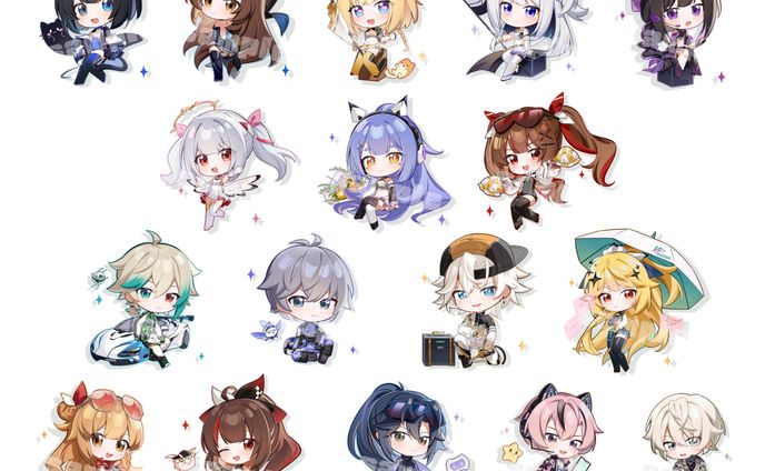 VirtuaReal様「VirtuaReal 5th Anniversary SDイラスト」