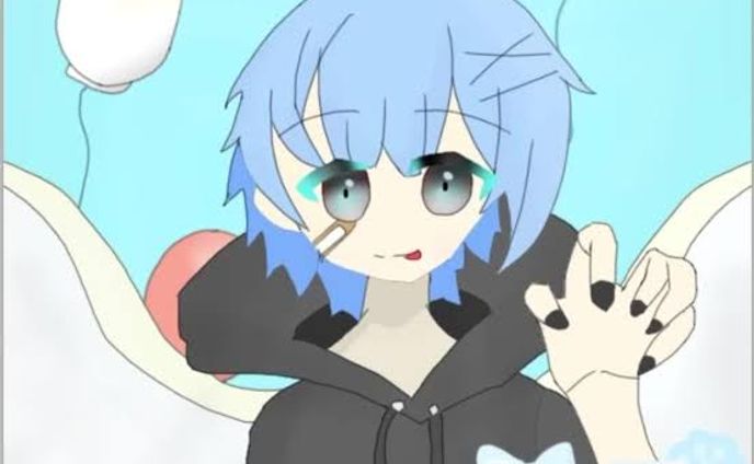 バストアップイラストsample