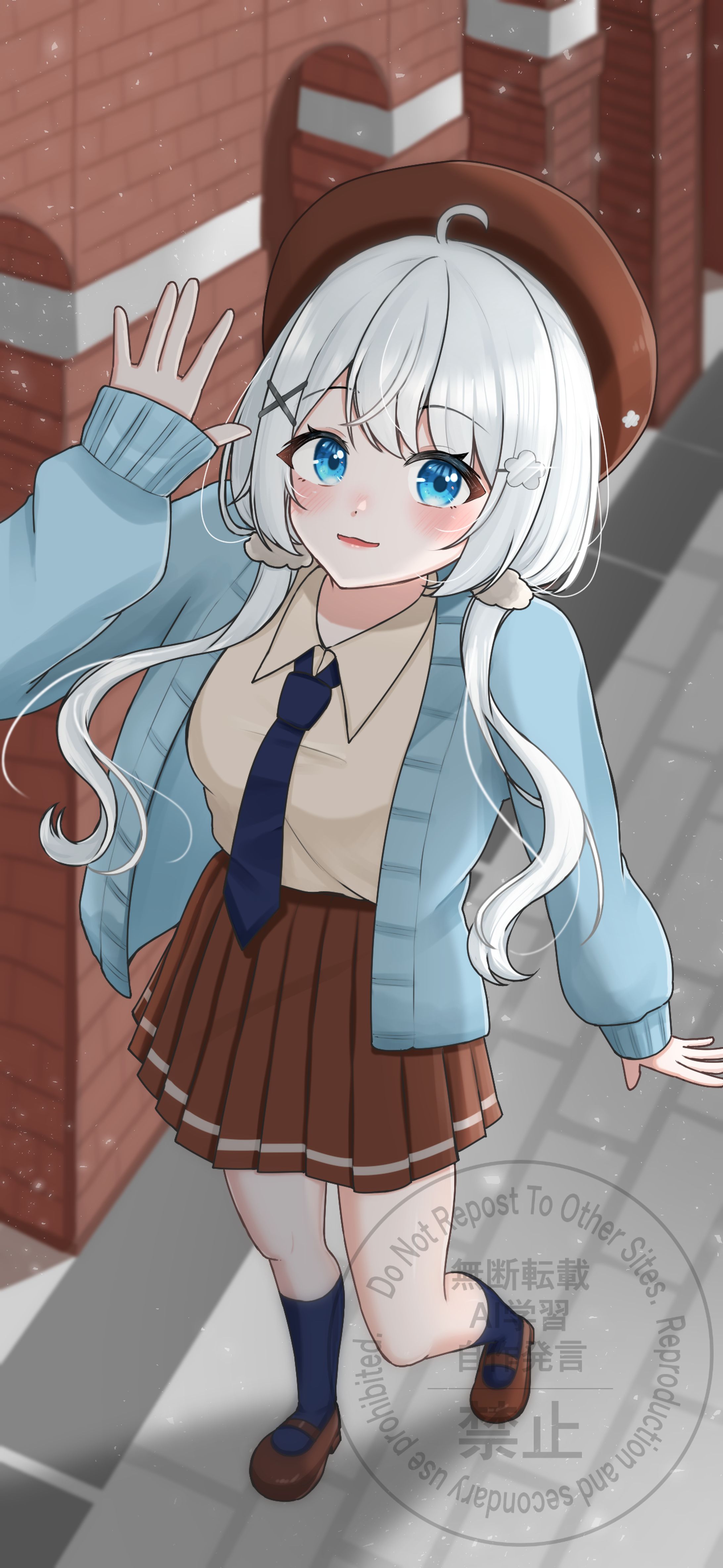 一枚絵　スマホ背景-1