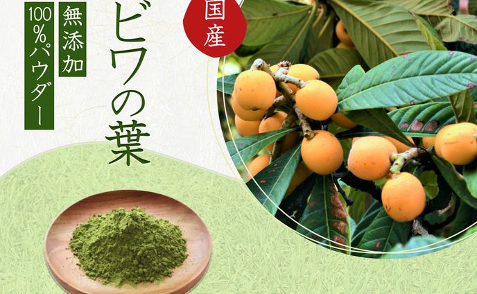 【バナー】ビワの葉