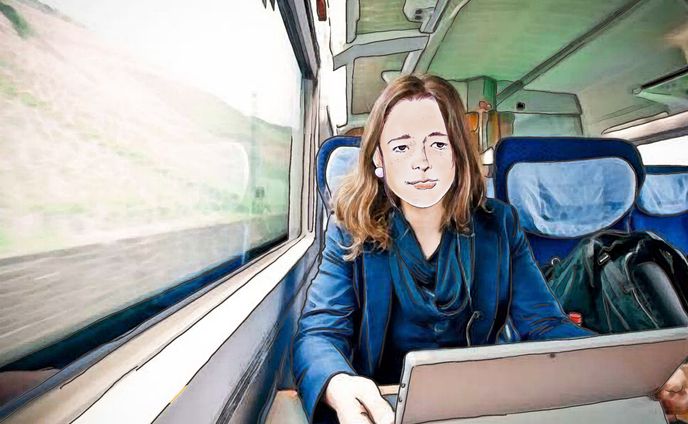 Travelling girl
