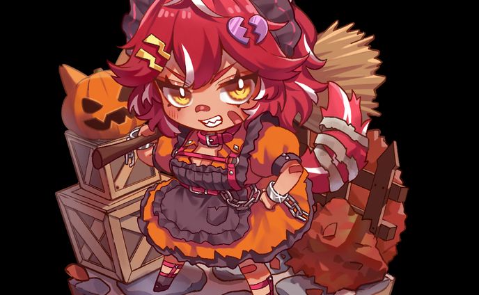 ハロウィンSDイラスト４種