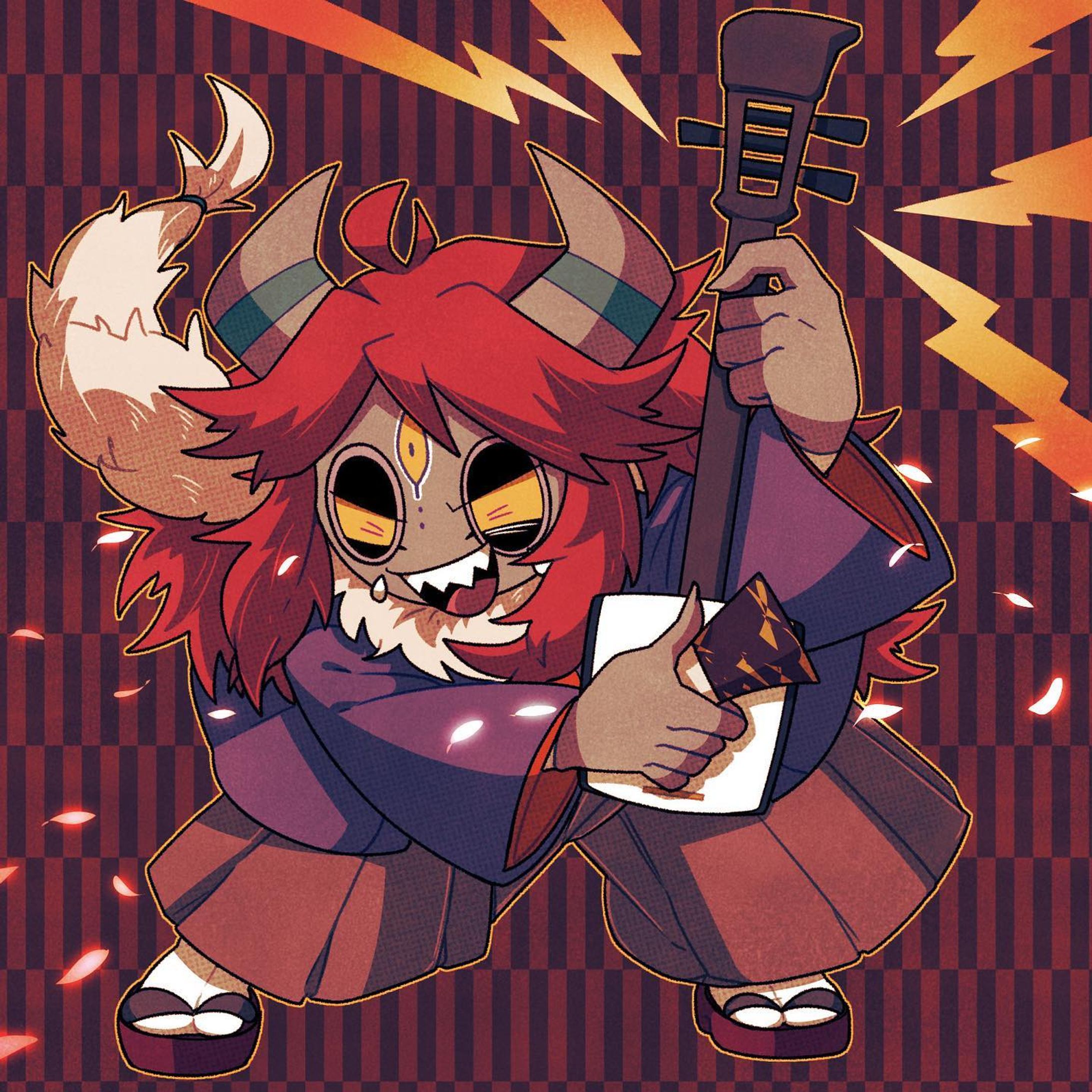 #イラスト #人外 #オリジナルイラスト 
#オリジナルキャラクター #illustration #monster #originalcharacter #characterdesign #touseioc-1