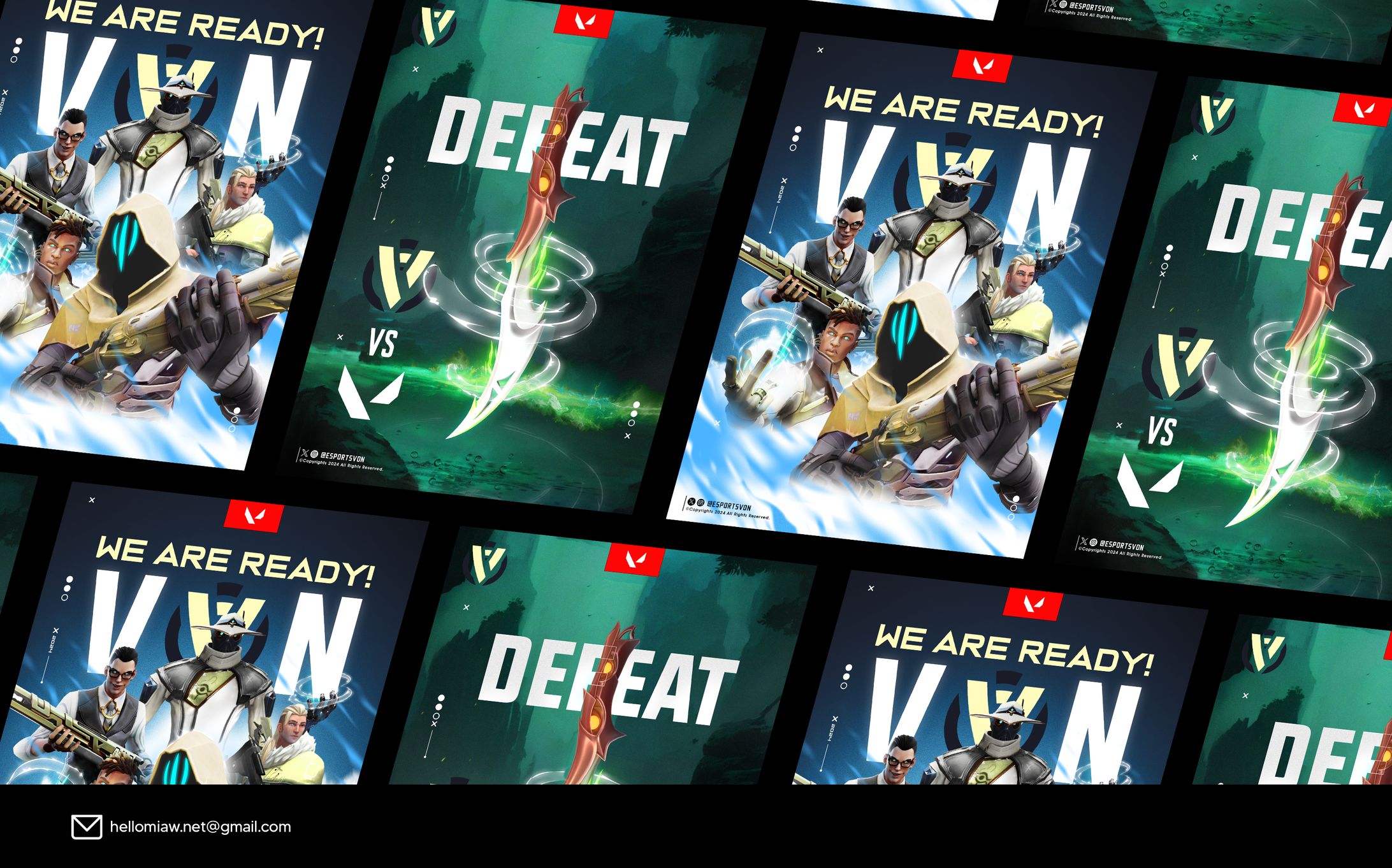 VALORANT POSTER VON ESPORTS -1