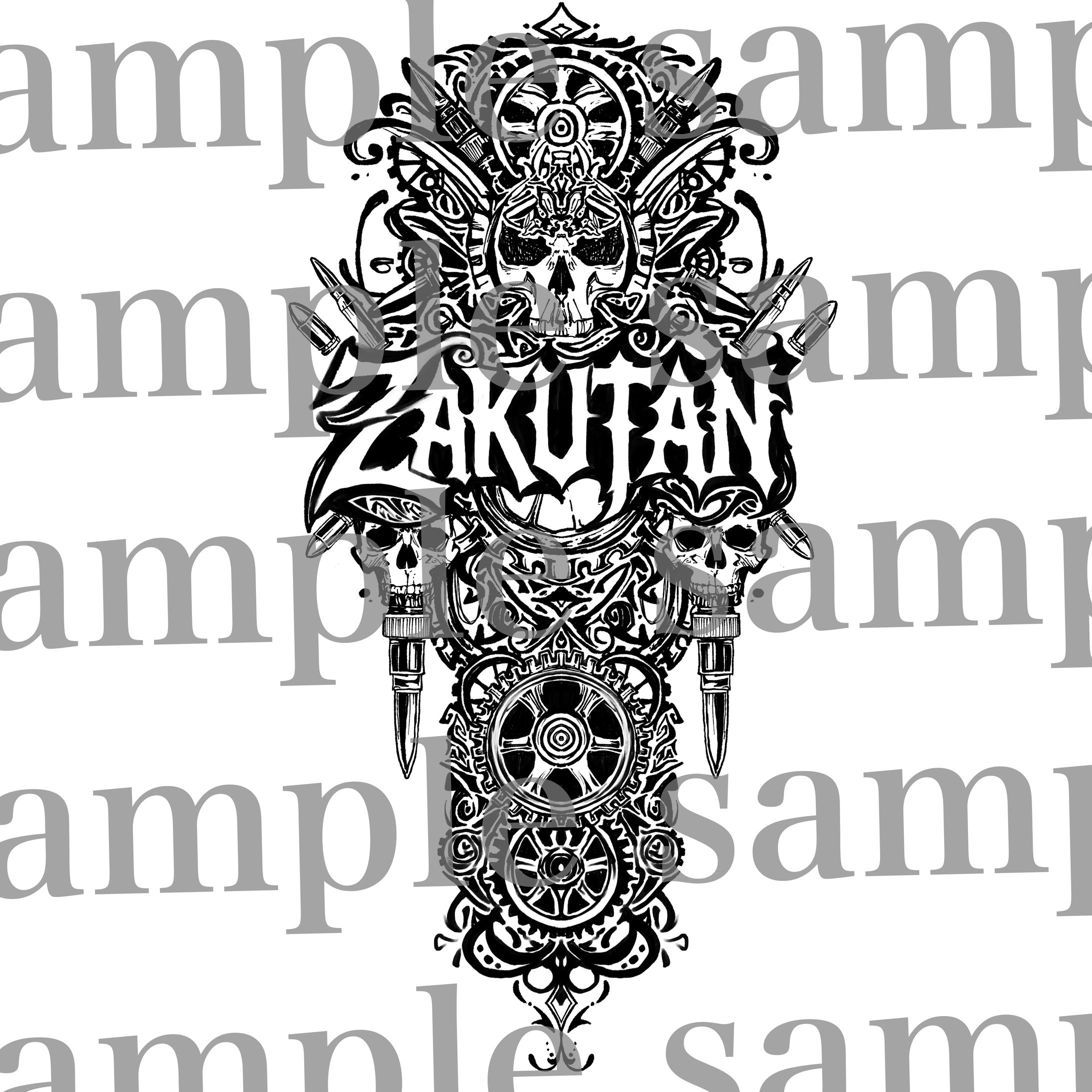 【VRC想定】タトゥーデザイン-1