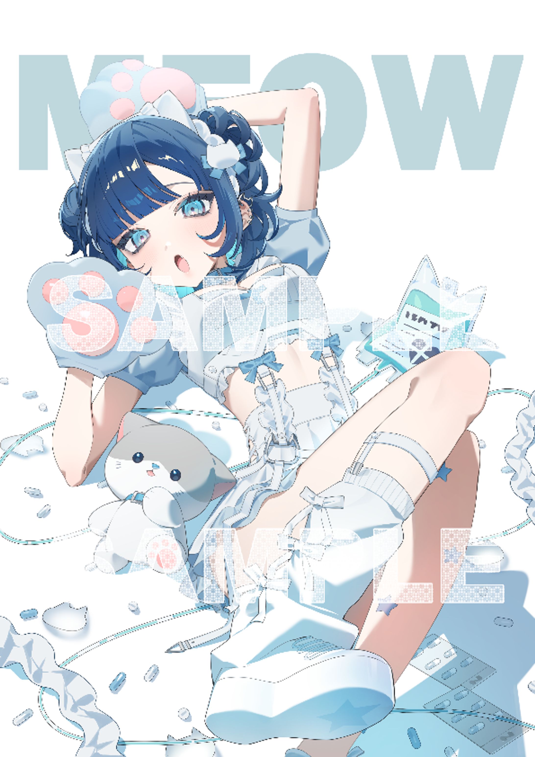 星咲かろん様　グッズイラスト-1