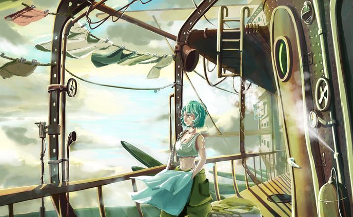 飛空艇の暮らし