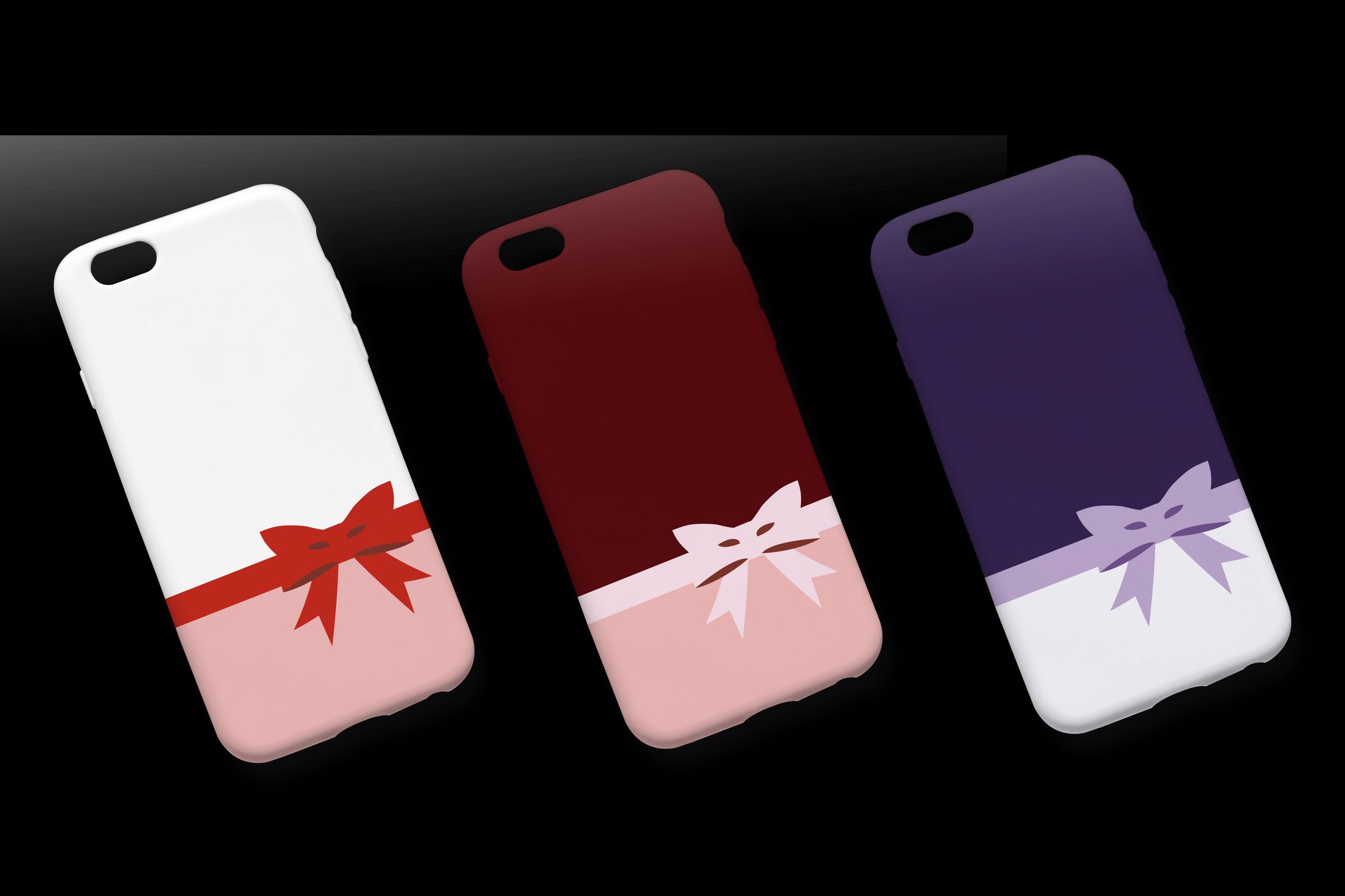 スマホカバー(リボン)-1