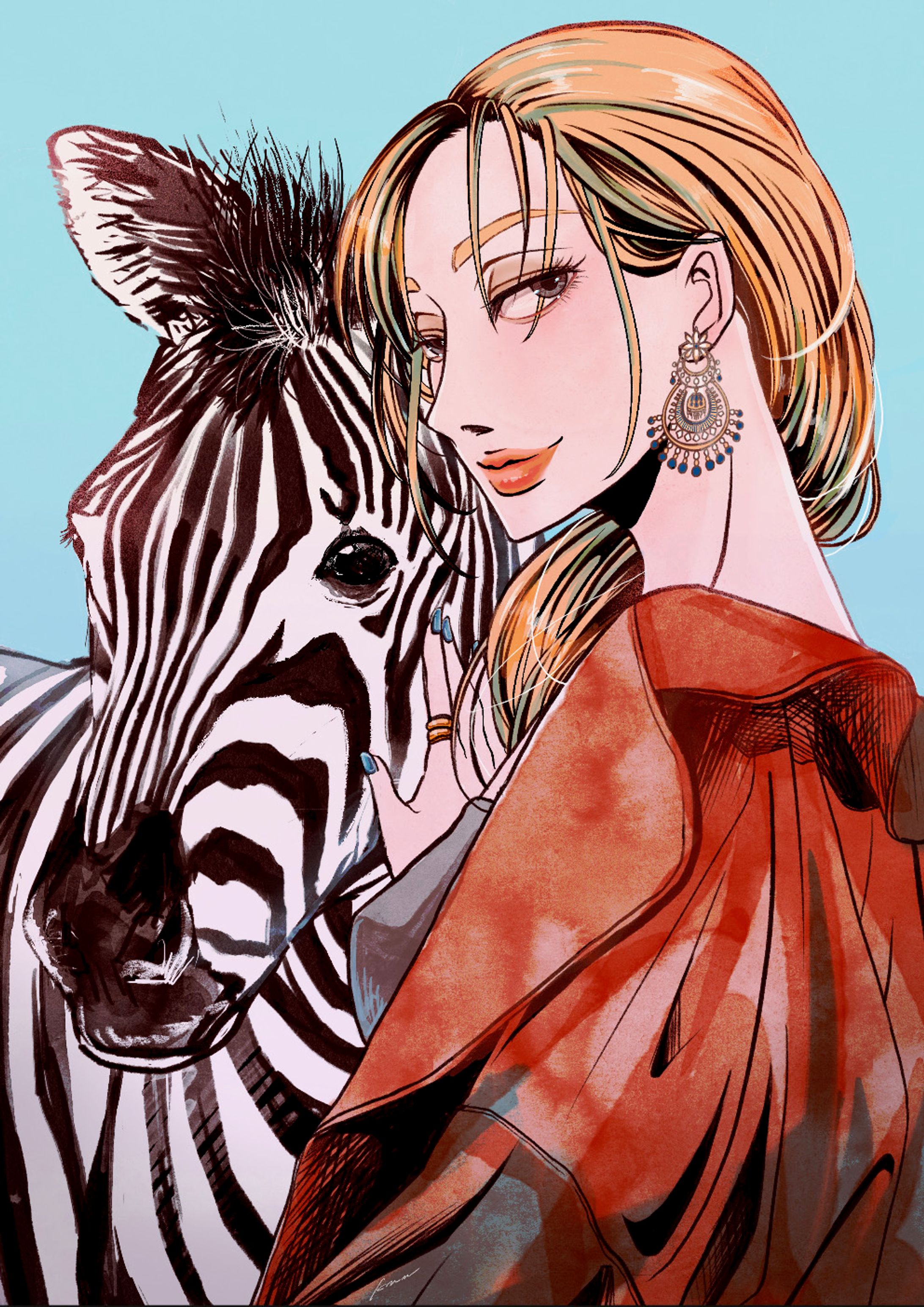 イラスト「ZEEBRA」-1