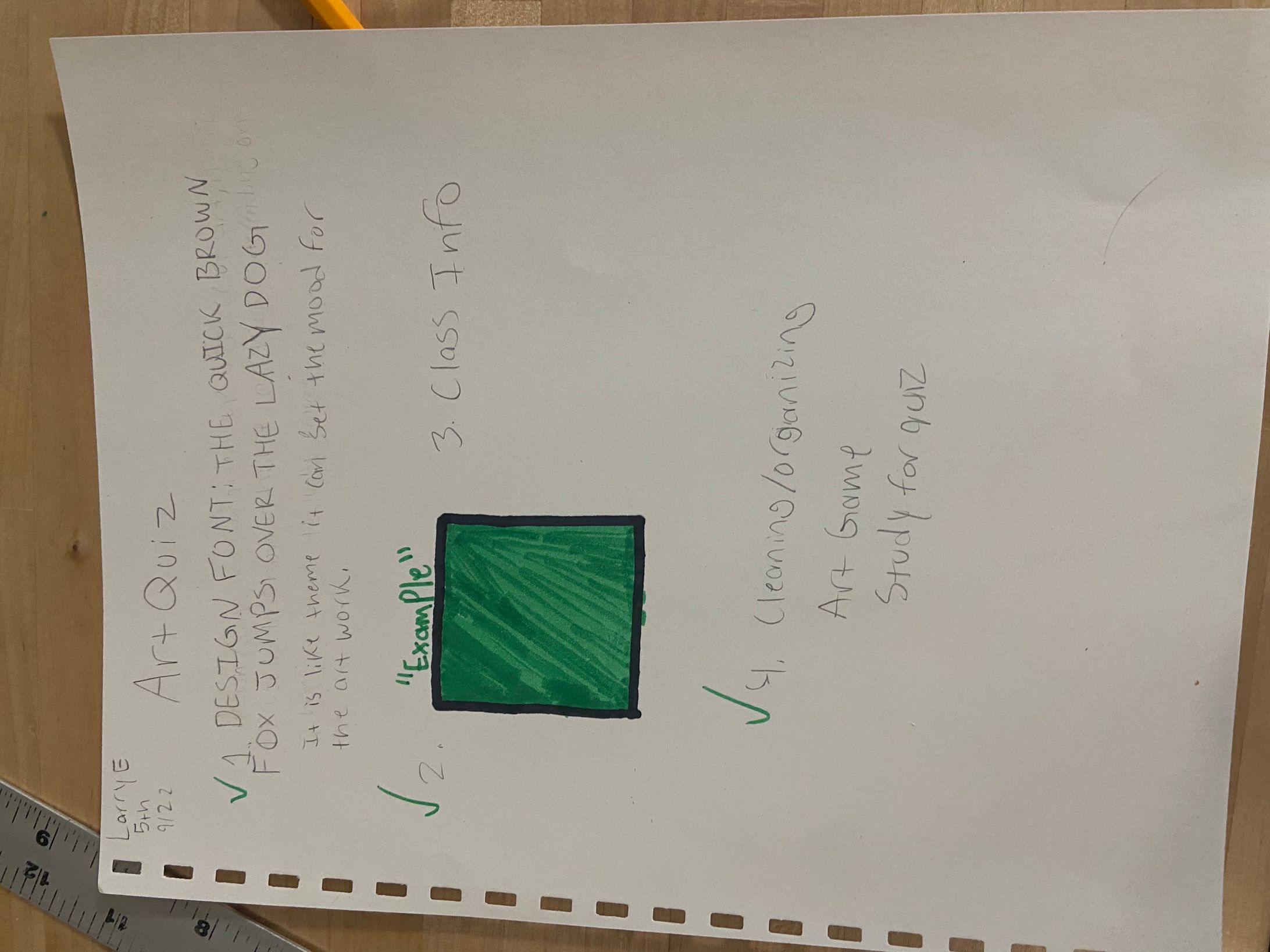Quiz sept 22-1