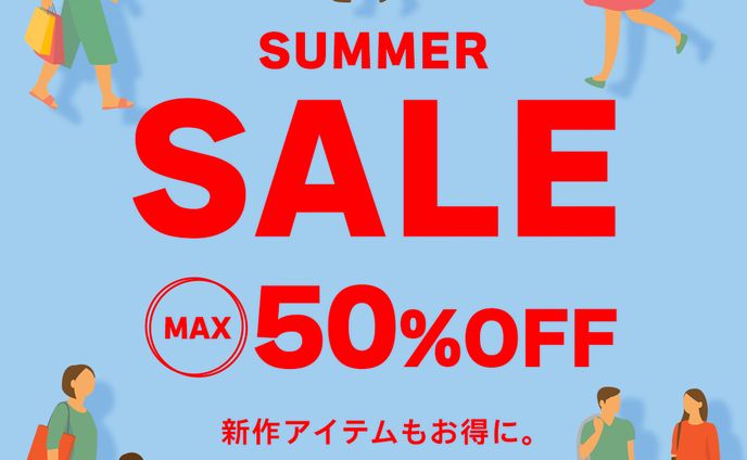バナー：SUMMER SALE 1(1080*1080)