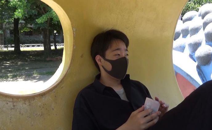 少年、撮影