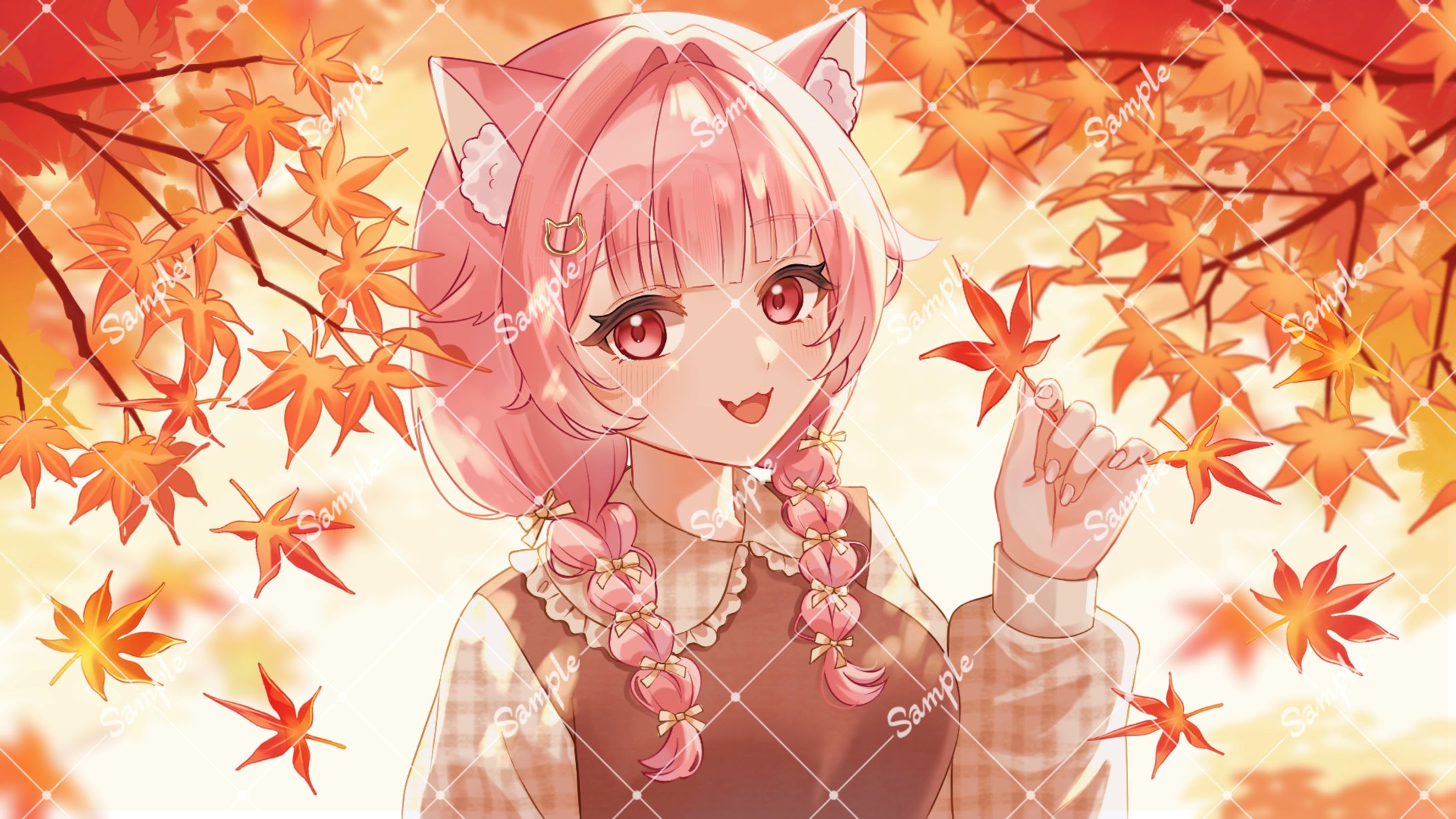 【ご依頼】猫星るな様『一枚絵』イラスト-1