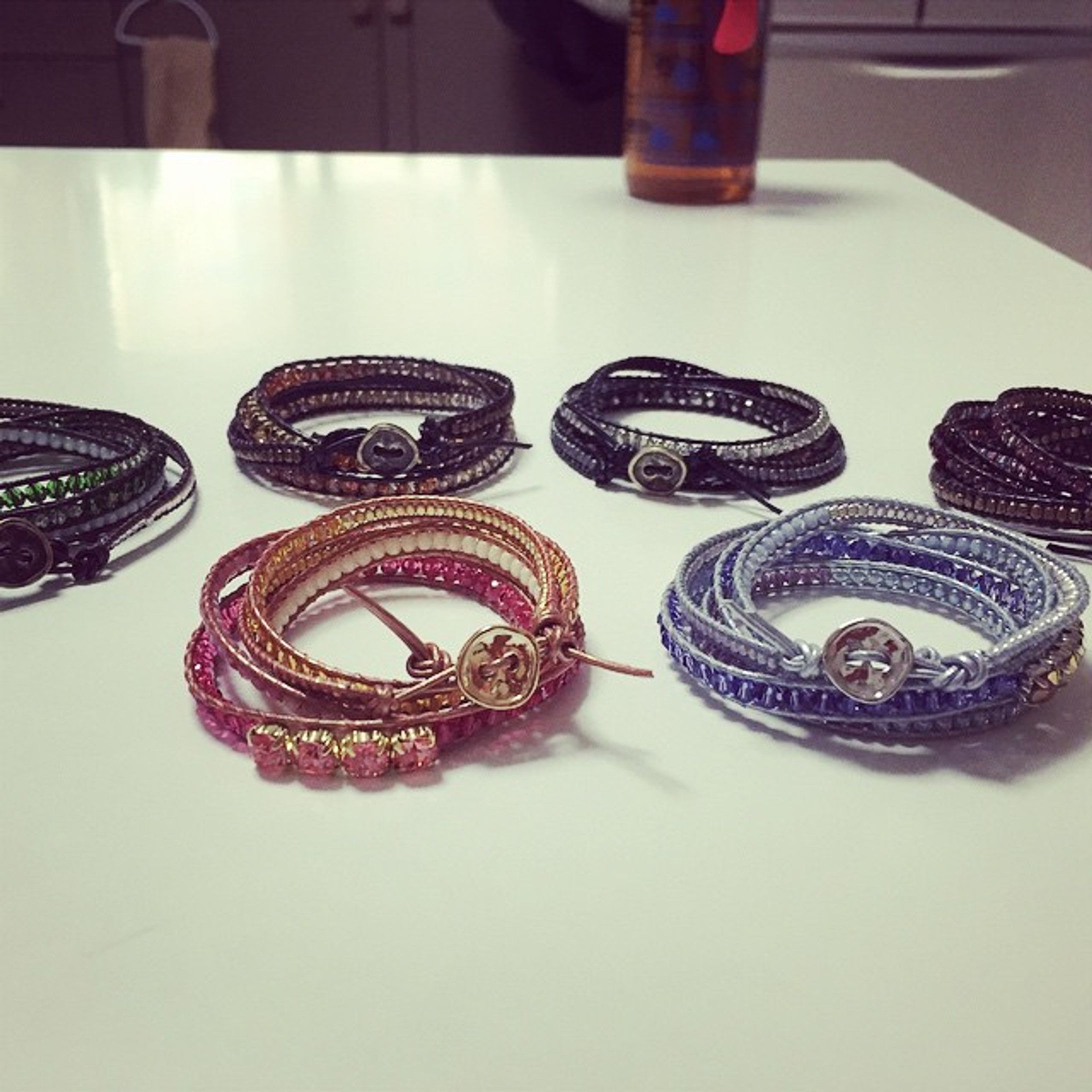 オーダー品

#ハンドメイド#アクセサリー
#ハンドメイドアクセ#スワロ
#スワロフスキー#チェコ#ボタン
#ラップブレス#お揃い
#ブレスレット#yUu*
#handmadeaccessory 
#オーダー#オーダーお受け致します-1
