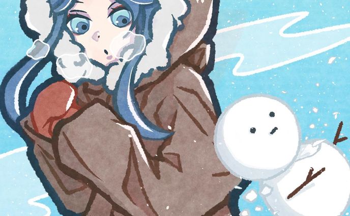 ☃

#illustrator #イラスト #☃️