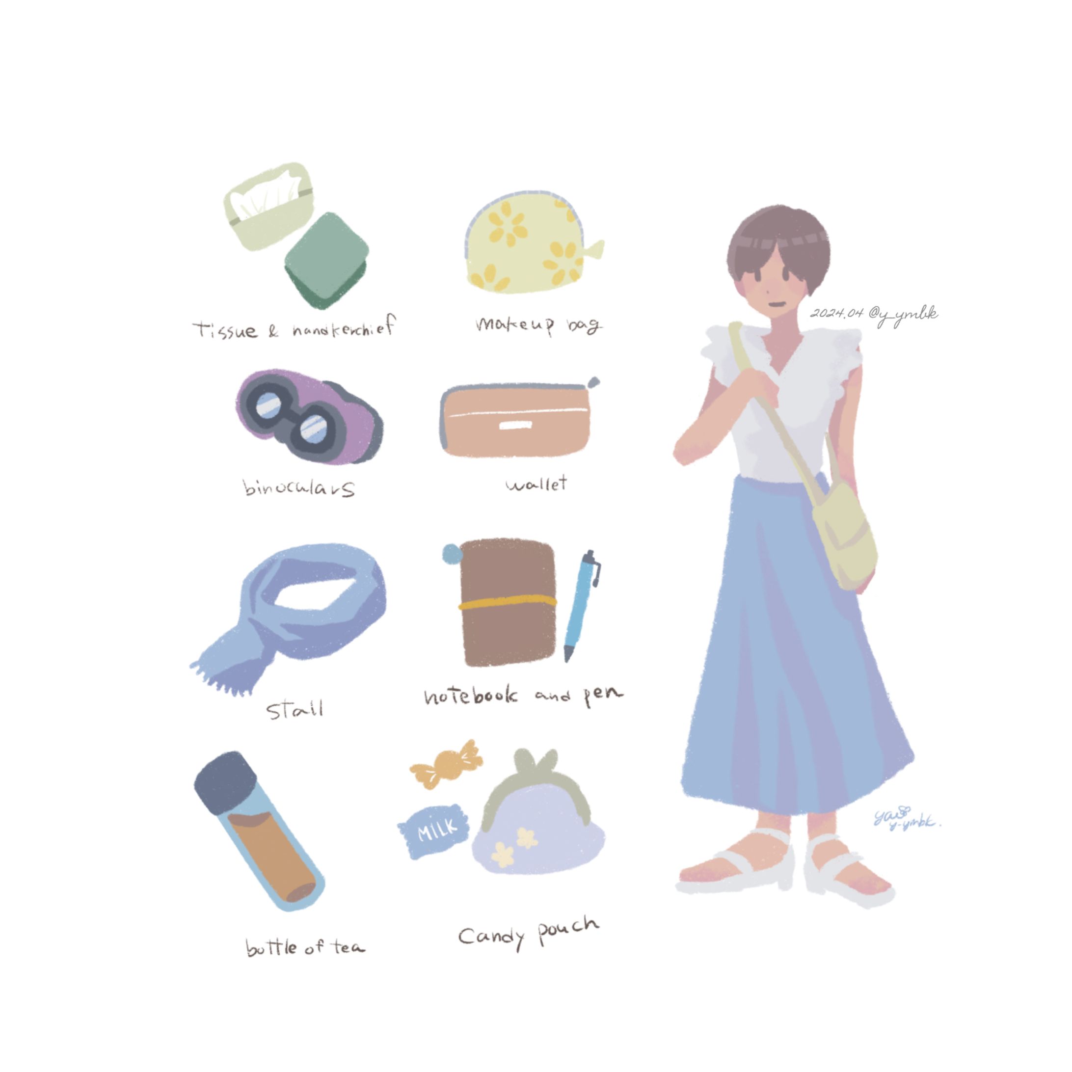 持ち物とコーディネート-1