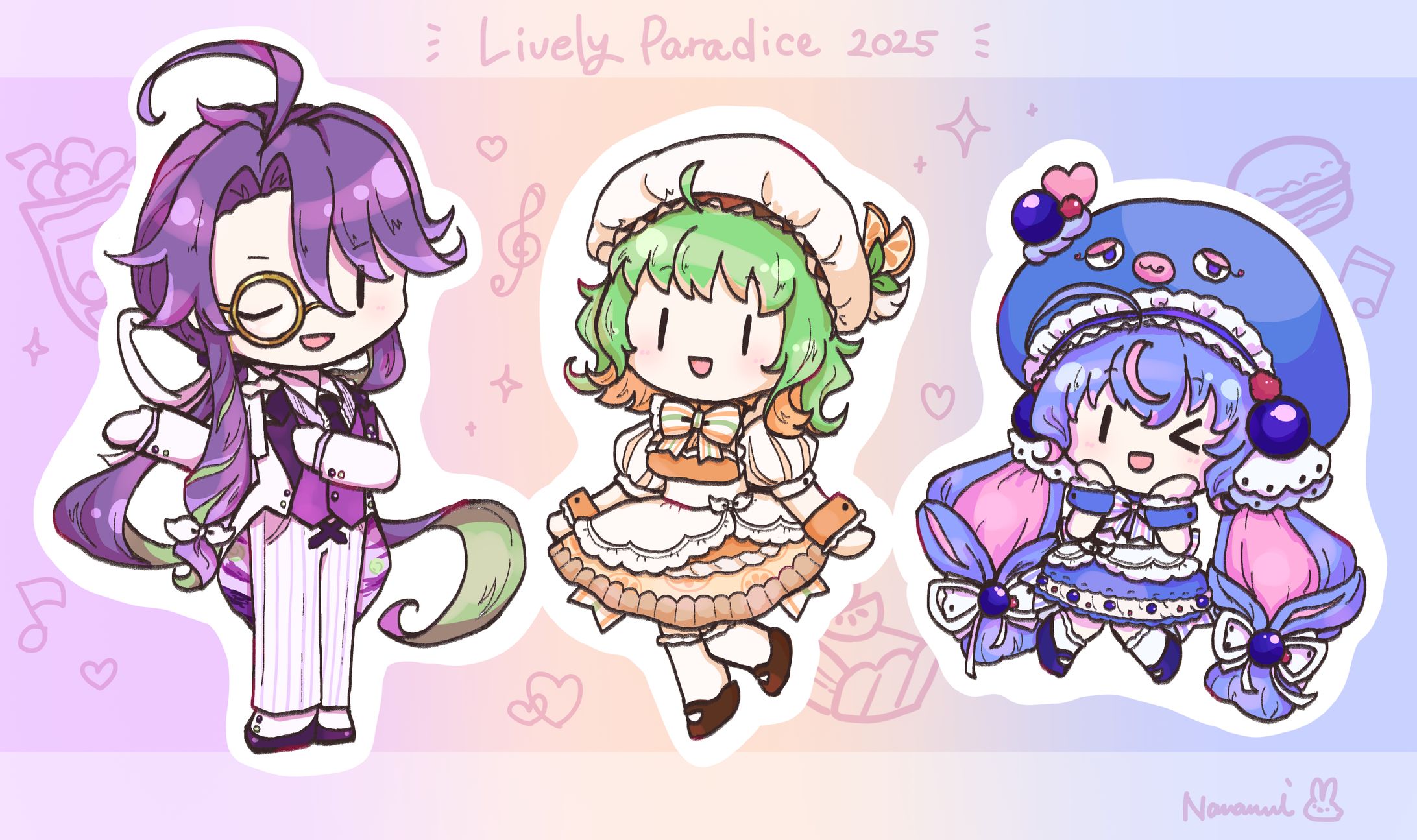 Lively Paradise2025ミニキャラ-1