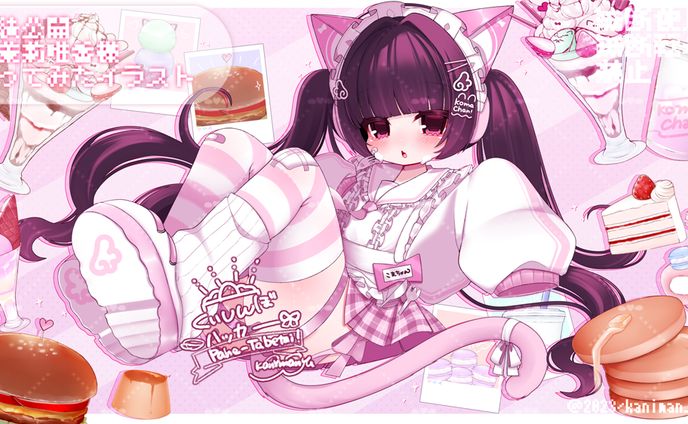 【イラスト制作/衣装デザイン】くいしんぼハッカー