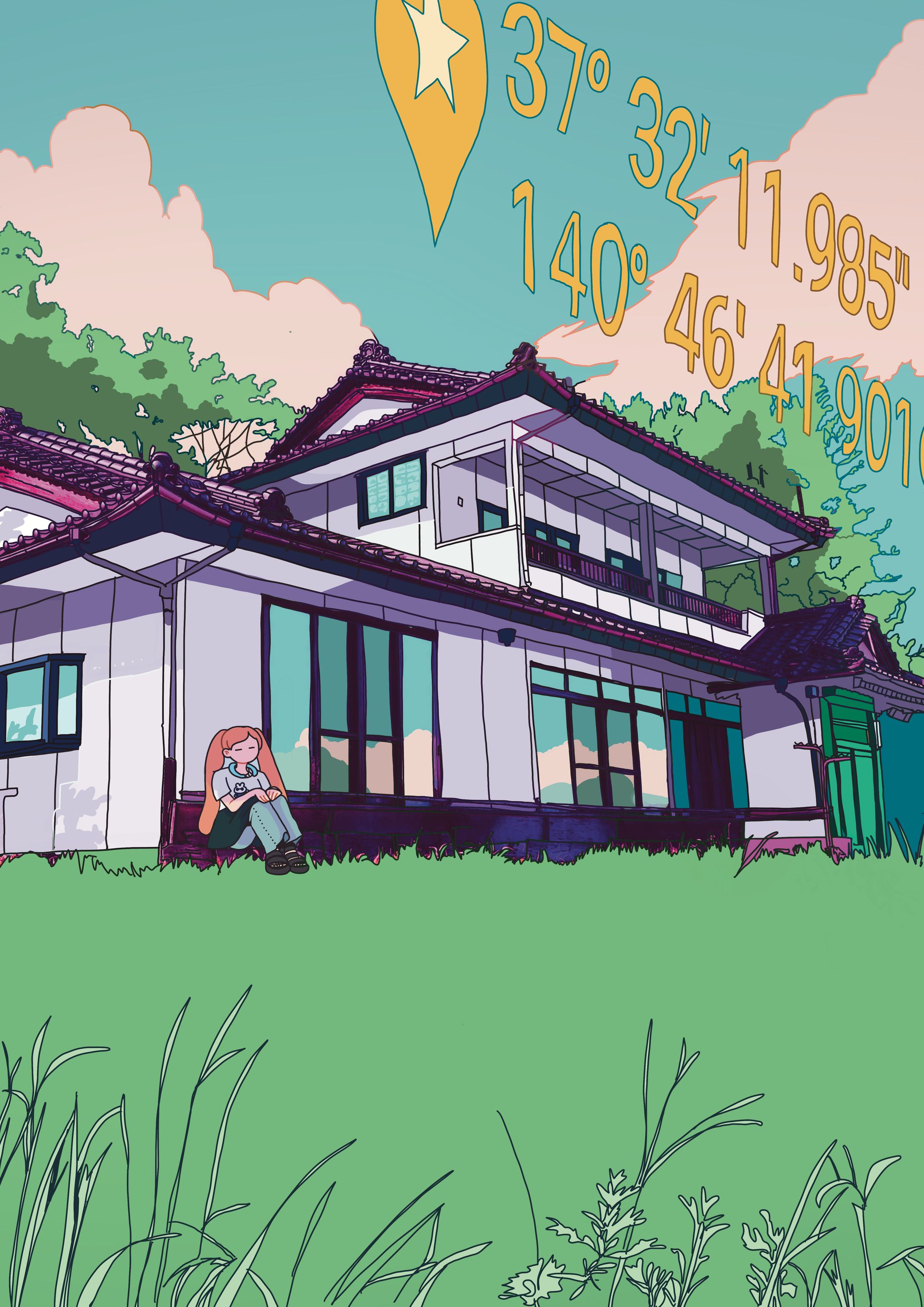 松本家展ポスターイラスト-1