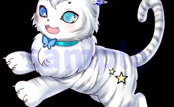 着物女の子の立ち絵の使い魔