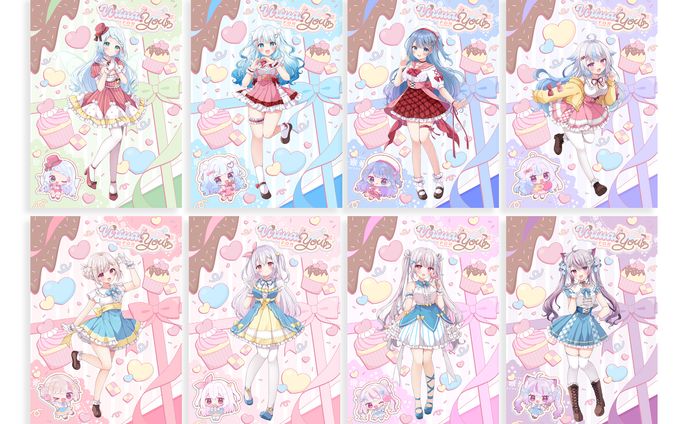 POPUPSTORE『Virtual for you♡』のオリジナルブロマイド