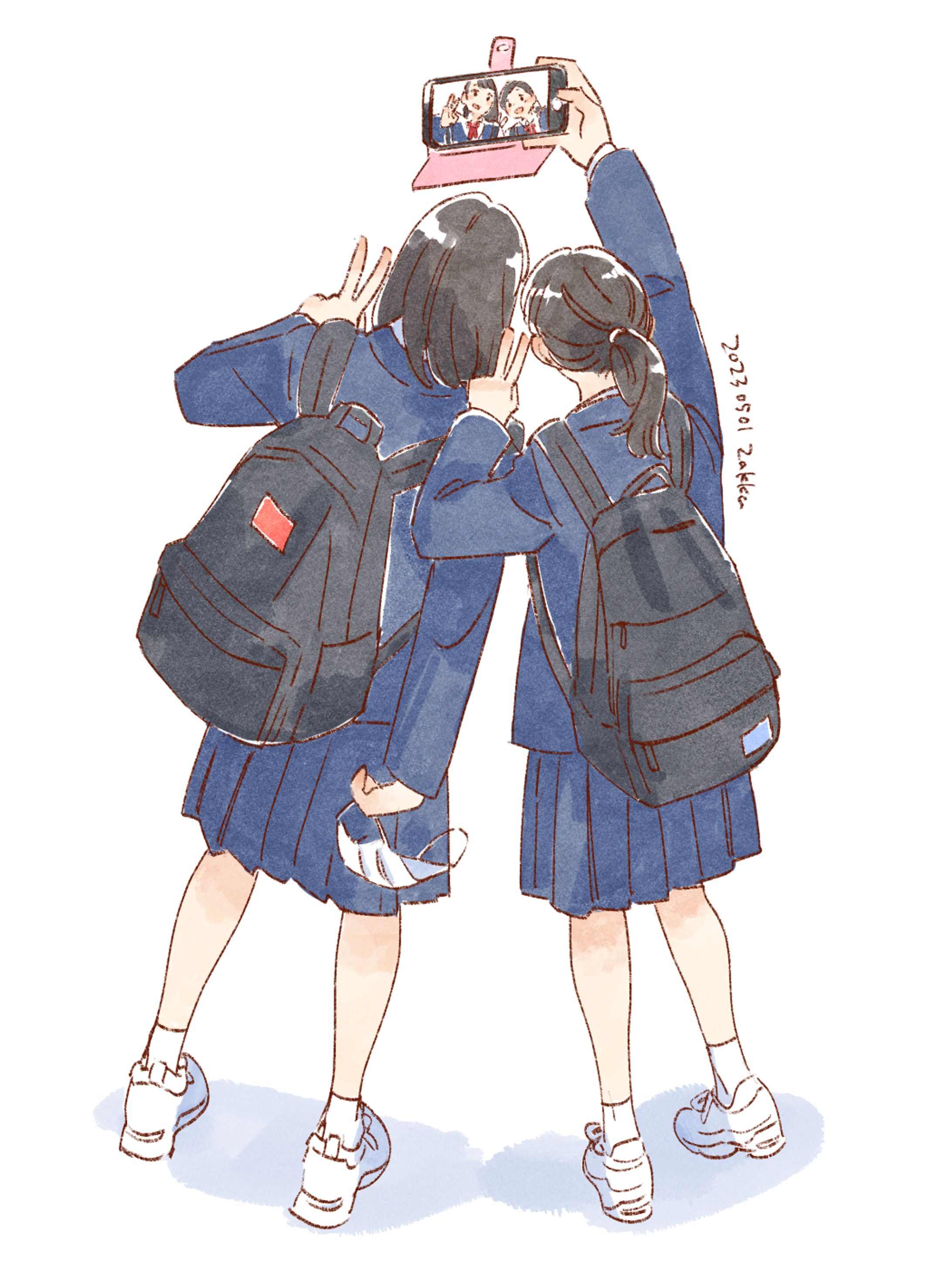 自撮り-1