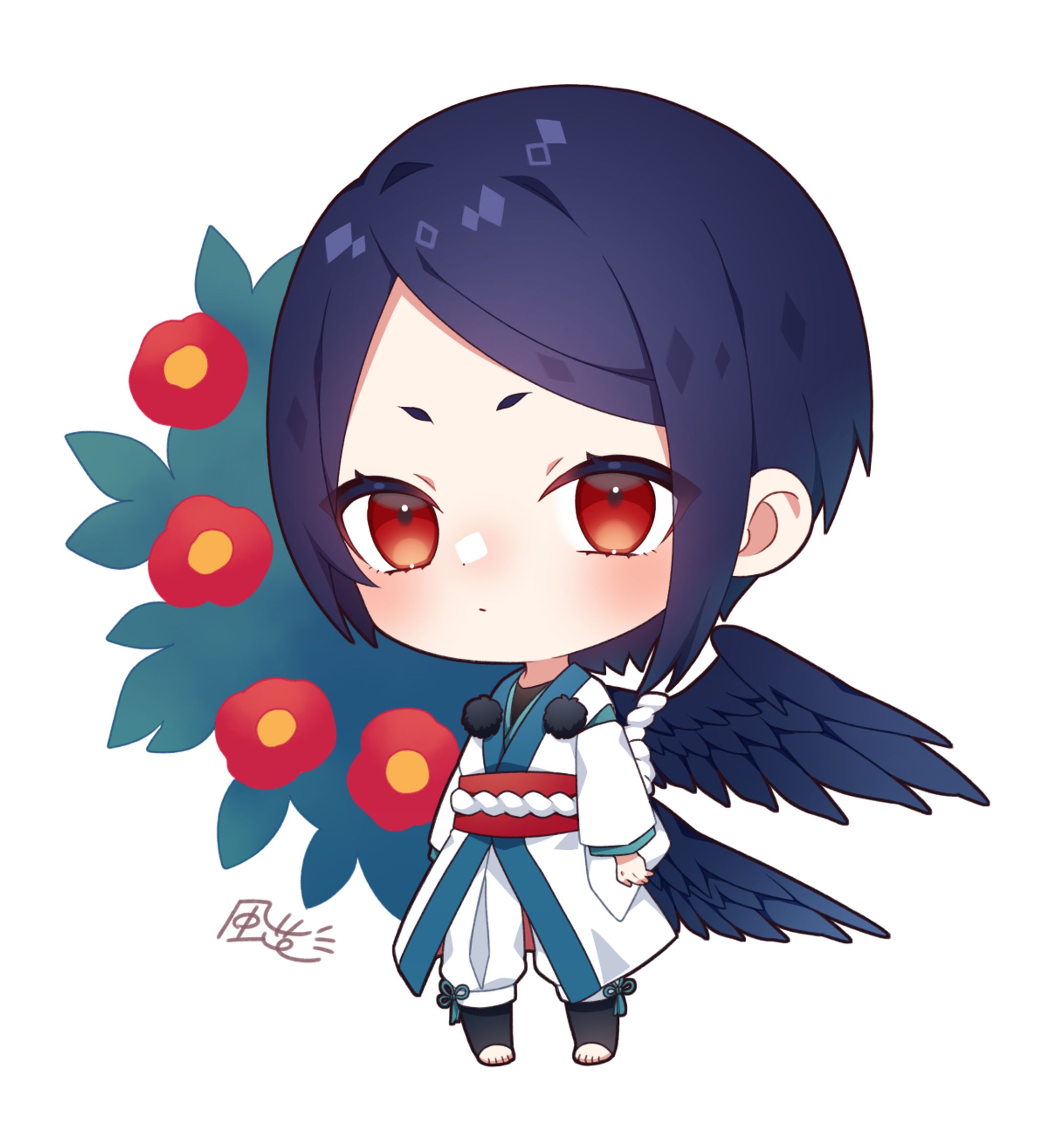 【創作】ミニキャライラスト-1