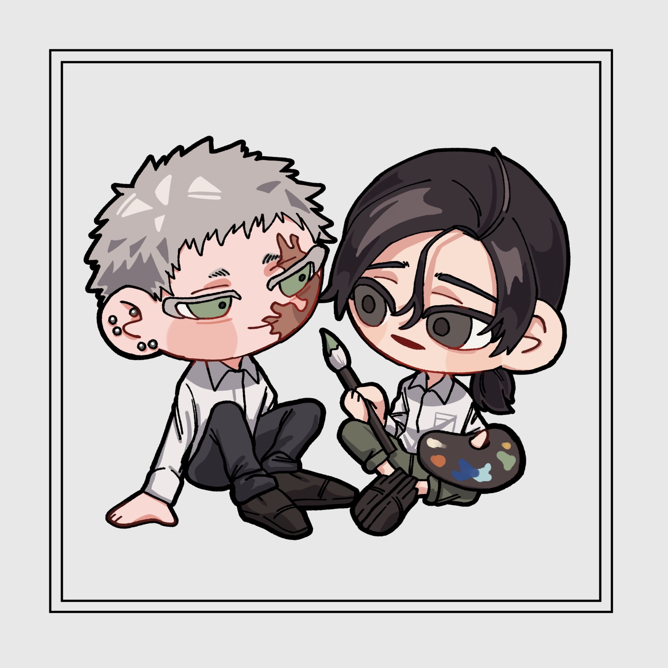 【自主制作】デフォルメキャラクター-1