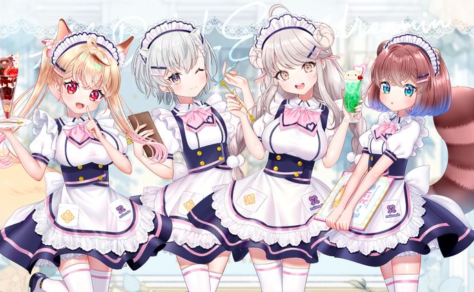 めいどりーみんタペストリーアクキー　うさ　まとめ売り めいどりーみんタペストリーアクキー うさ まとめ売り - メルカリ