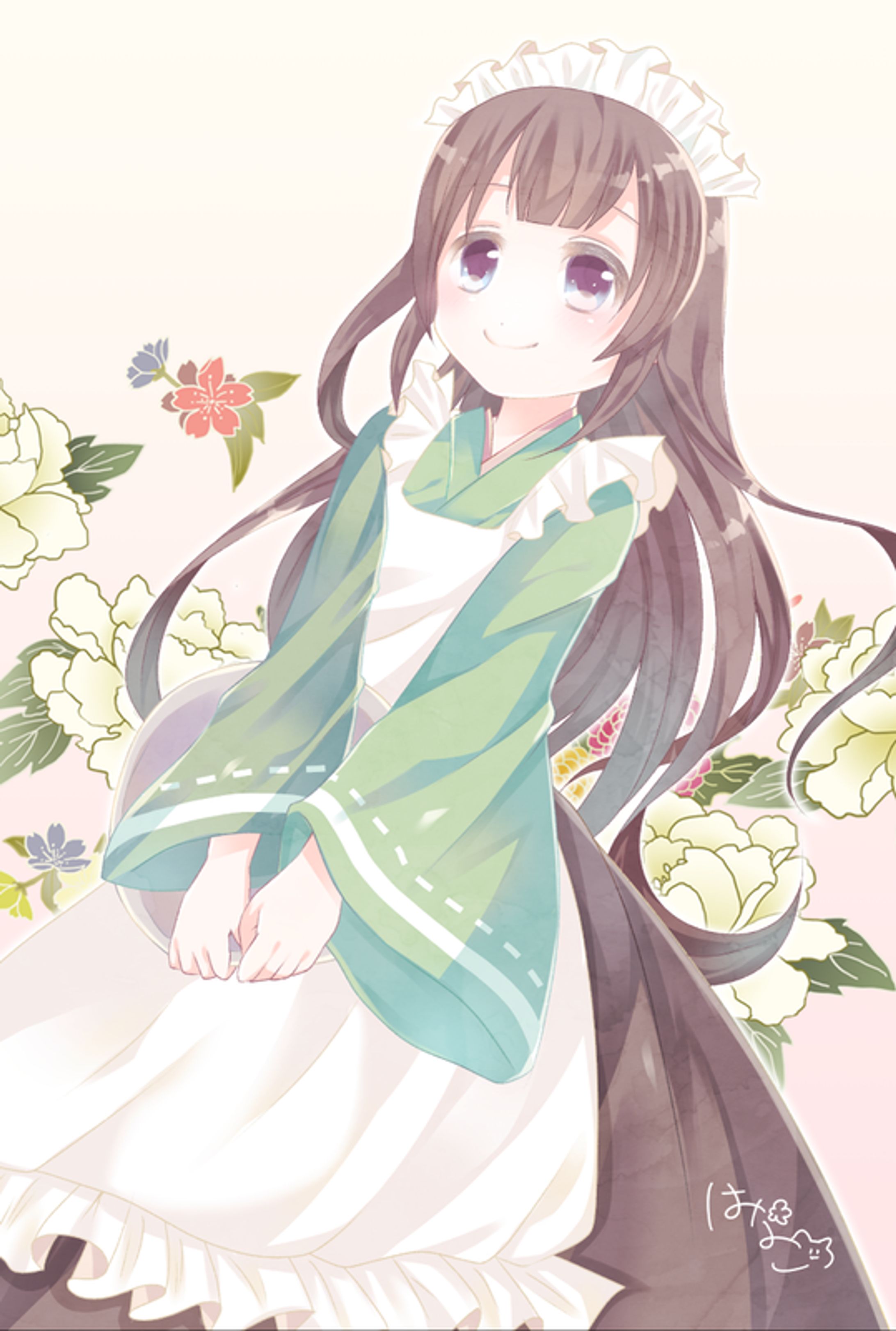 和メイドちゃん-1