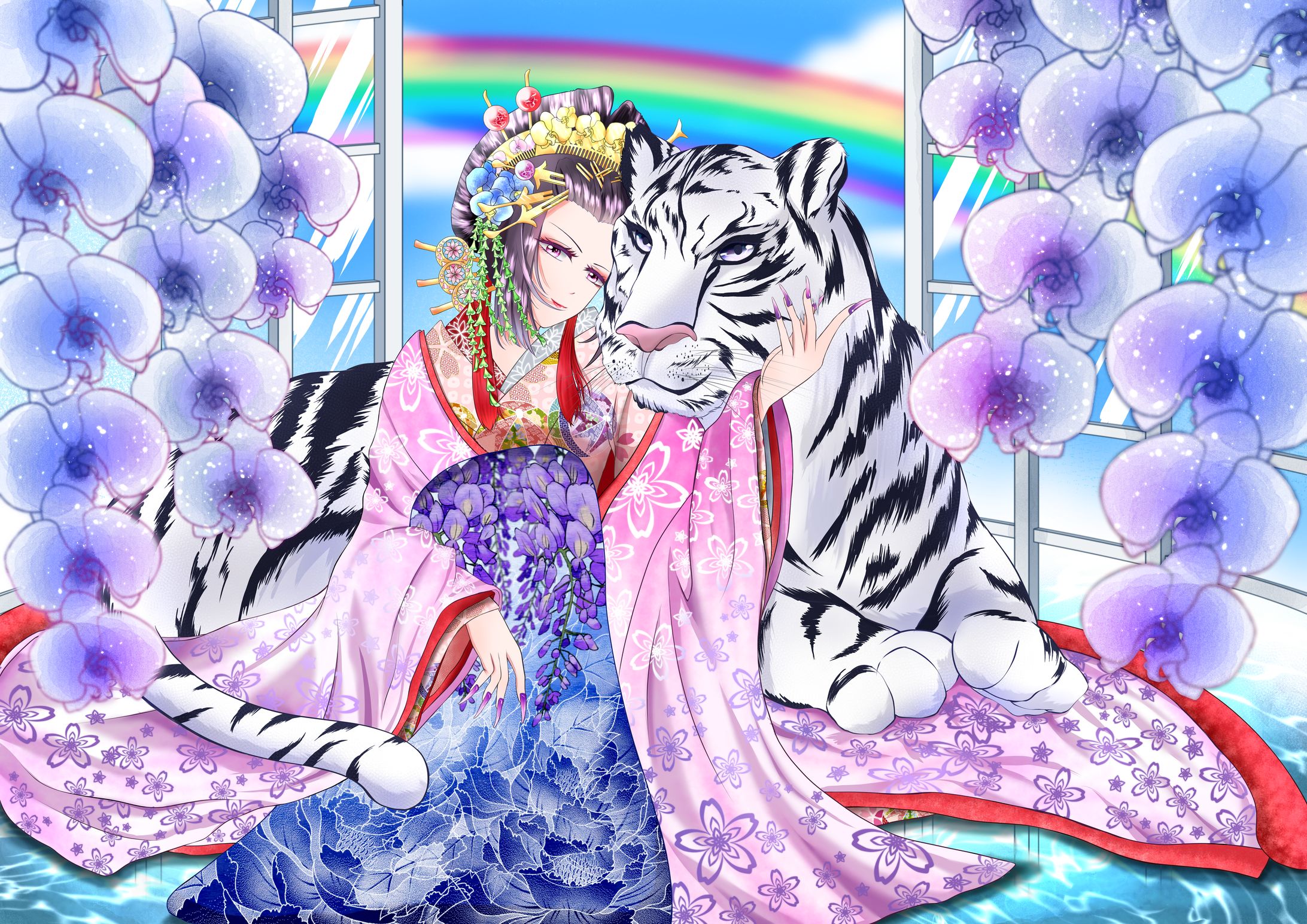 花魁・虎-1