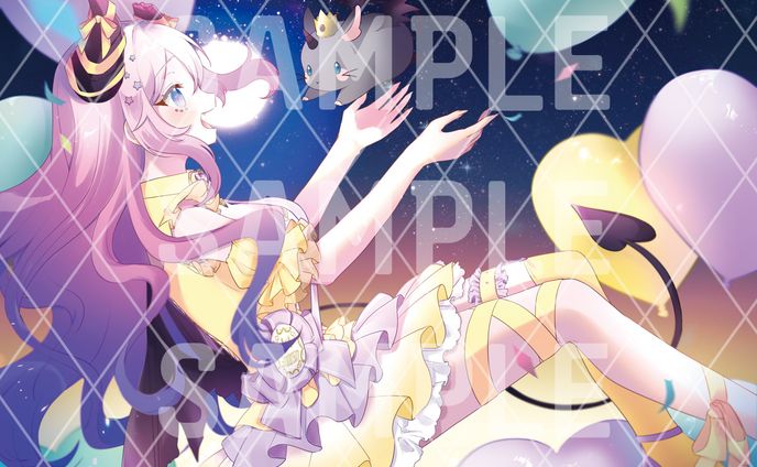 活動1周年記念イラスト