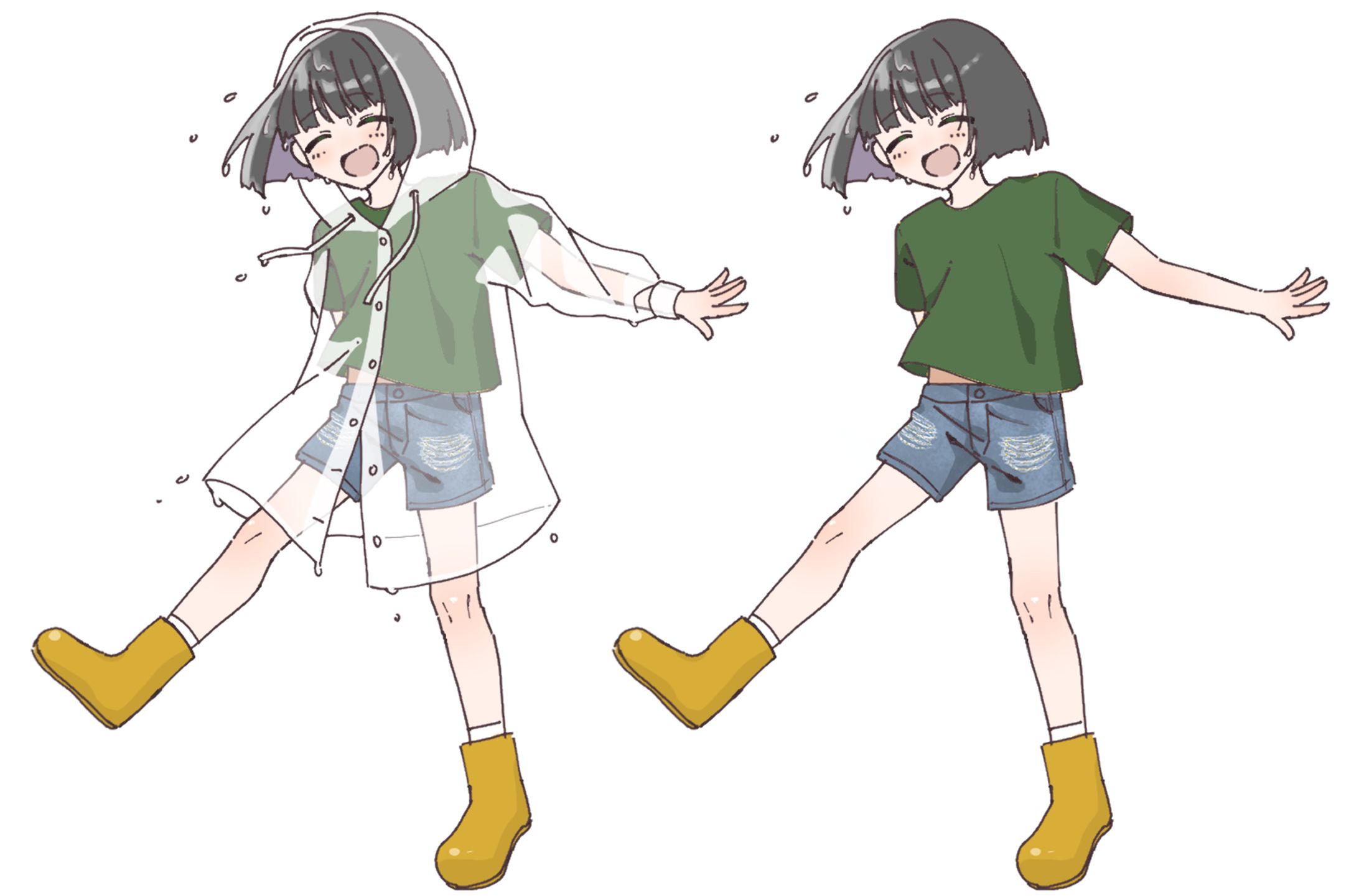 落書き、漫画-1