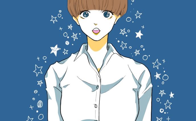 女性イラスト③