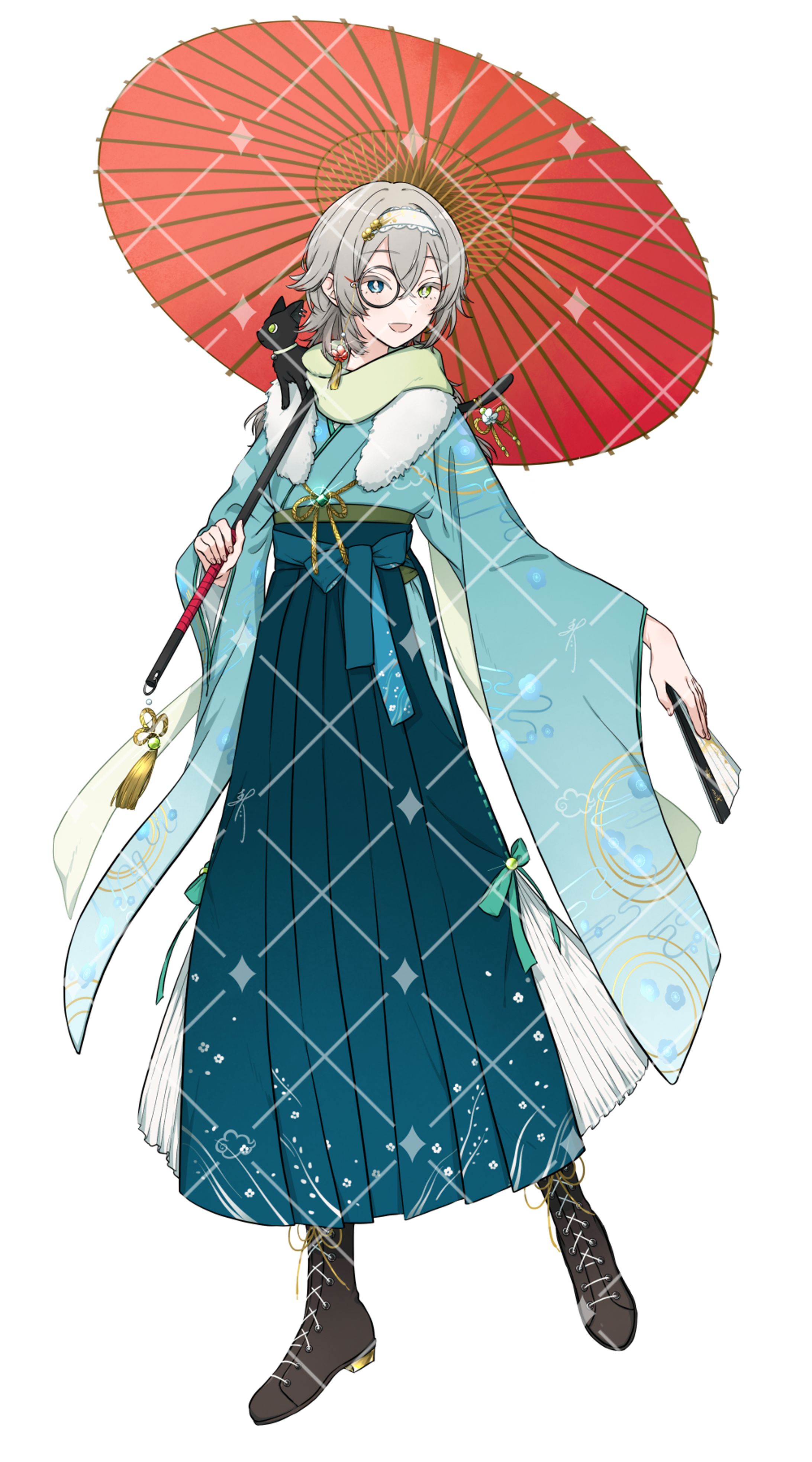 【仕事絵】IRIAM用全身立ち絵-1