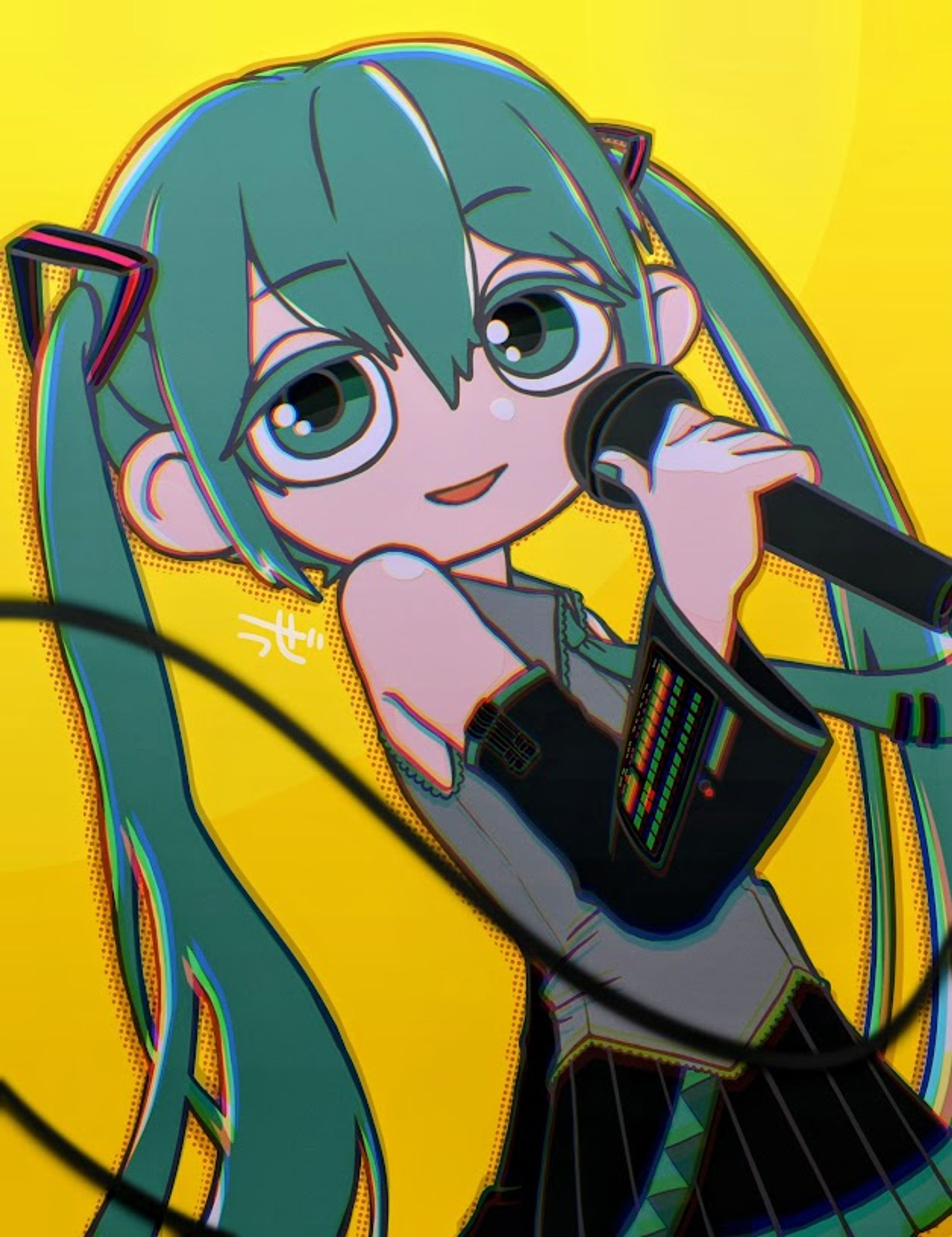 初音ミク ファンアート-1